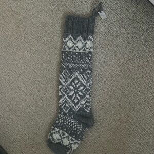 Anthropologie Knit Stocking